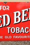 Red Bell Tobacco Enamel Sign