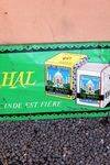 Taj Mahal Tea Tin Advertising Sign