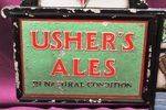 Art Deco Cast Ushers Ales Sign