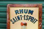 Rhum Saint Esprit Embossed Tin Sign