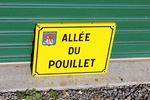 French Enamel Street Sign #