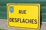 French Enamel Street Sign