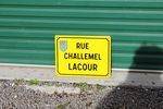 French Enamel Street Sign #