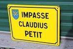 French Enamel Street Sign #