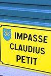 French Enamel Street Sign