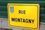 French Enamel Street Sign #