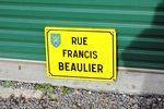 French Enamel Street Sign #