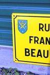 French Enamel Street Sign