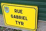 French Enamel Street Sign #