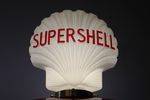 Aftermarket  Glass Super Shell Petrol Pump  Globe