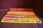 Collection of Dunlop Tin Shelf Strip Signs.#