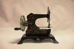 Antique German Tin Plate Sewing Machine