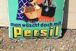 Persil German Enamel Sign