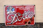 French Dolle Pictorial Enamel Sign. #