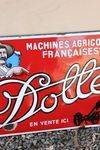 French Dolle Pictorial Enamel Sign