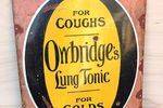 Owbridges Lung Tonic Enamel Sign