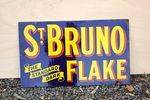 St Bruno Flake Tobacco Enamel Sign