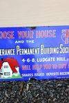 Temperance Permanent Building Society Enamel Sign 