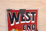 Westend Watches Enamel Advertising Sign