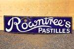Rowntrees Pastilles Enamel Advertising Sign