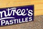 Rowntrees Pastilles Enamel Advertising Sign