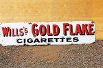 Wills Gold Flake Enamel Sign.#