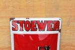 Stower Sewing Machine Pictorial Enamel Sign