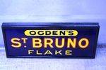 Framed St Brunoand96s Flake Enamel SignArriving Nov