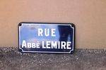 French Enamel Street Sign