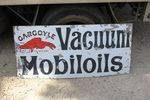 Gargoyle Vacuum Motor Oils Enamel Sign.#