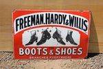 Freeman Hardy And Willis Boots And Shoes Enamel Signs