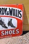 Freeman Hardy And Willis Boots And Shoes Enamel Signs