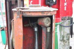 Early Hand Operated MAnual Petrol Pump For Restoration