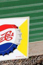 Pepsi Tin Advertising Sign