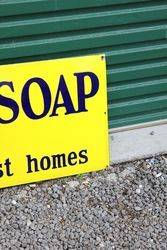 Puritan Soap Enamel Advertising Sign