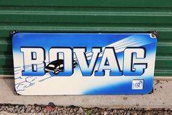 Near Mint Boxed Bovag Enamel Advertising Sign.#