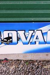 Near Mint Boxed Bovag Enamel Advertising Sign