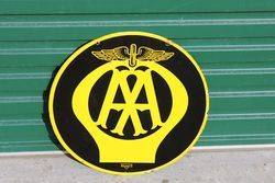 Near Mint AA Double Sided Enamel Sign.#