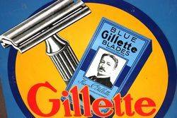 ARRIVING SOON Set of 3 Gillette Shaving Tin Signs 