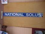 National Selus Strip Enamel Sign 