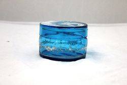 Blue Glass Trinket Box