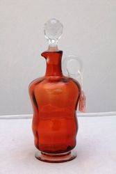 French Liquor Glass Decanter