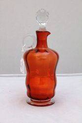 French Liquor Glass Decanter