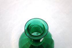 Victorian Green Glass Vase