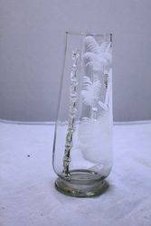 Victorian Mary Gregory Glass Vase