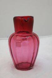 Victorian Ruby Glass Jug