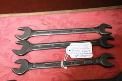 6 Vintage Mercedes Benz Open End Spanners 