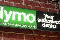 Flymo Dealership Advertising Light Box