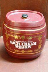 Ceramic Rich Cream Sherry Dispenser 