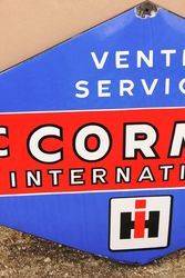 HIH McCormick Enamel Service Sign